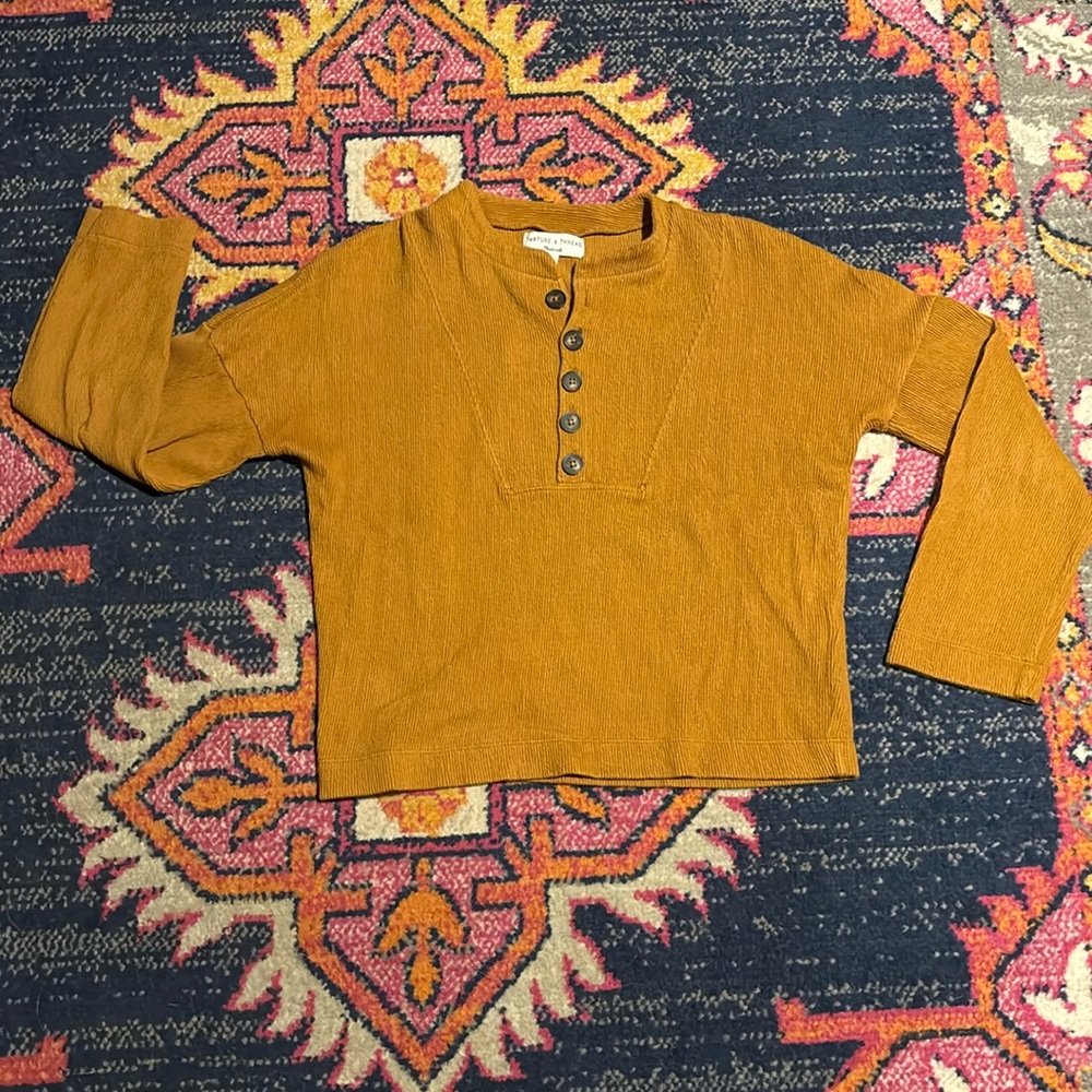 Madewell Texture & Thread top, XS, great condition